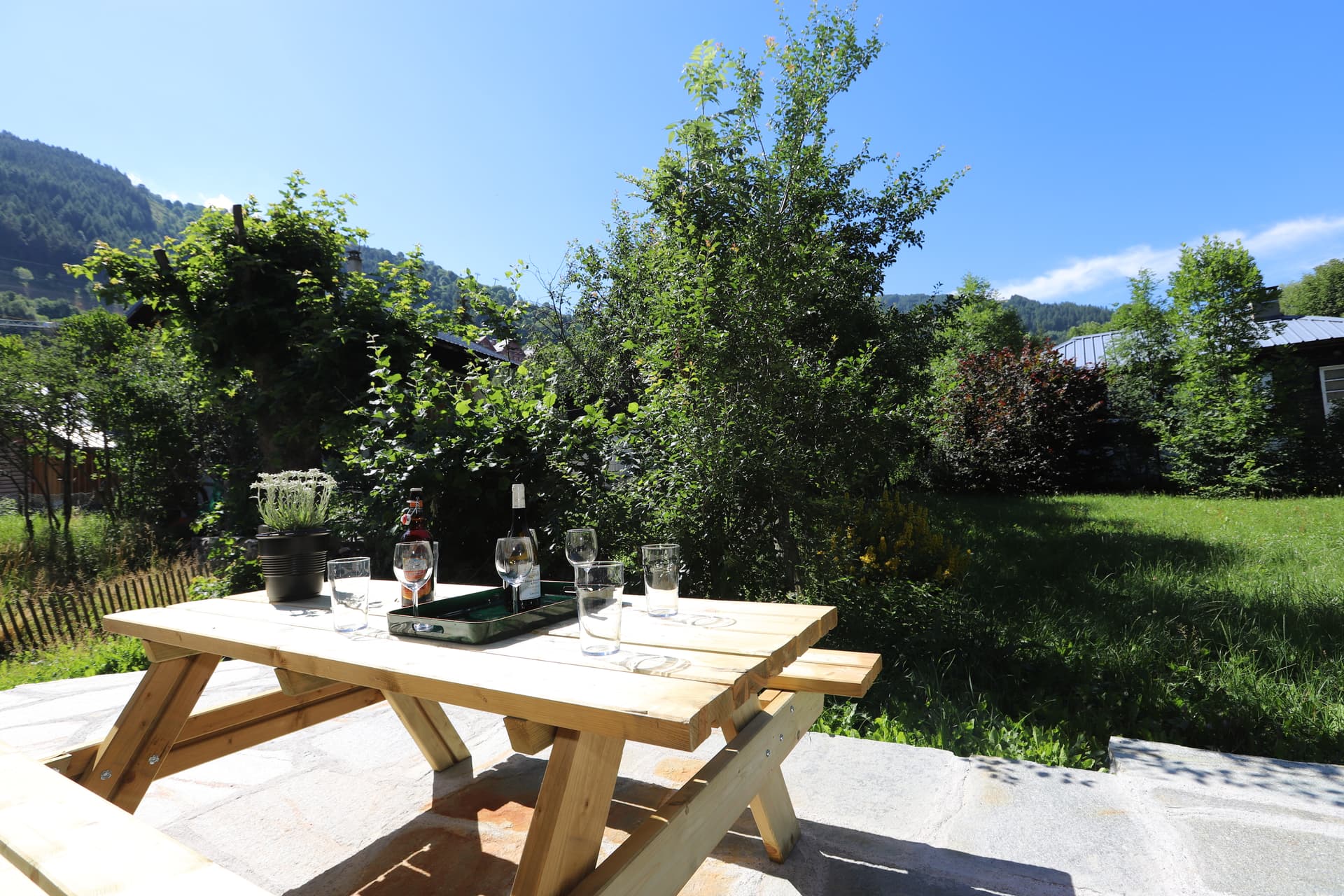 Terrasse couverte